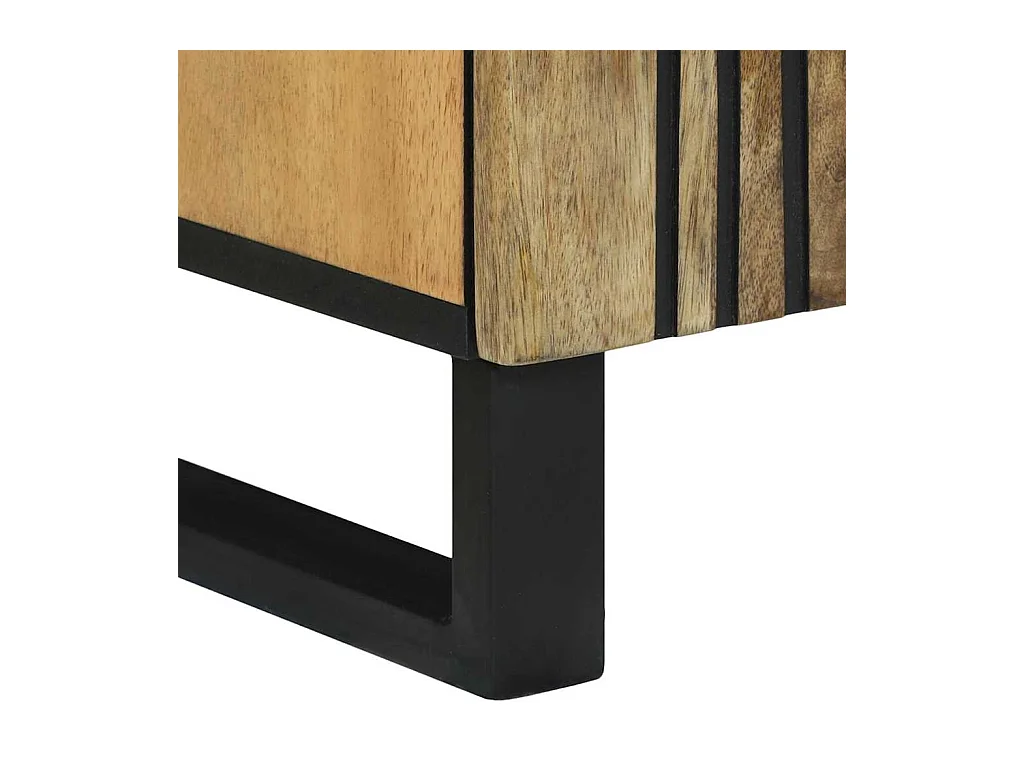 Buffet - 60 x 33,5 x 75 cm, en bois de mangue massif.