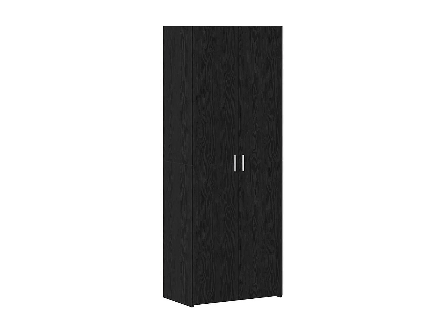 Armoire de rangement Chêne noir 70x42.5x225 cm Bois d'ingénierie