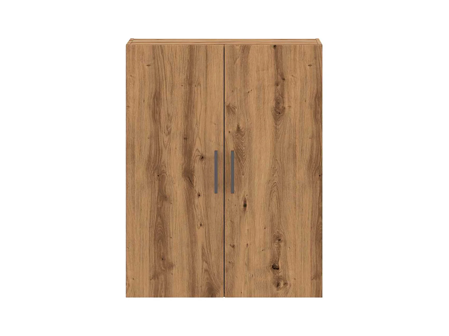 Handgemaakte eikenhouten wandkast 69,5x34x90 cm