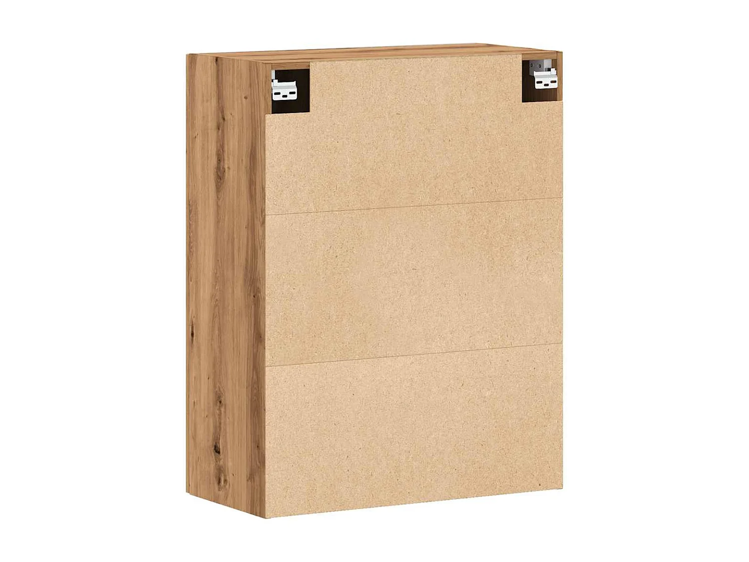 Handgemaakte eikenhouten wandkast 69,5x34x90 cm