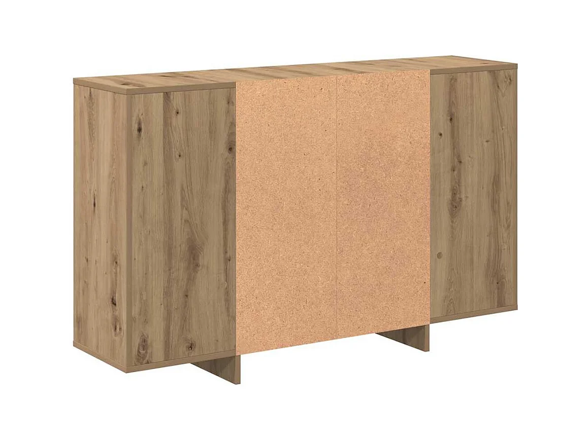 Buffet chêne artisanal 120 x 30 x 75 cm Bois d'ingénierie