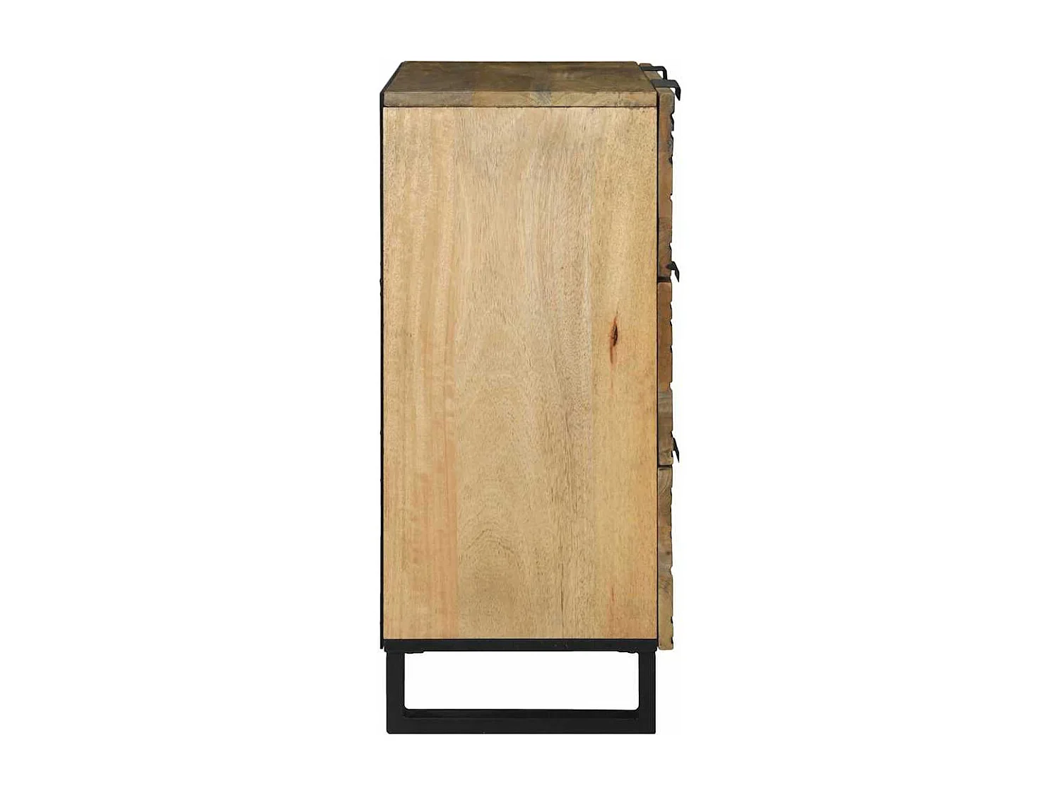 Vaisselier 60x33,5x75 cm en bois de manguier massif