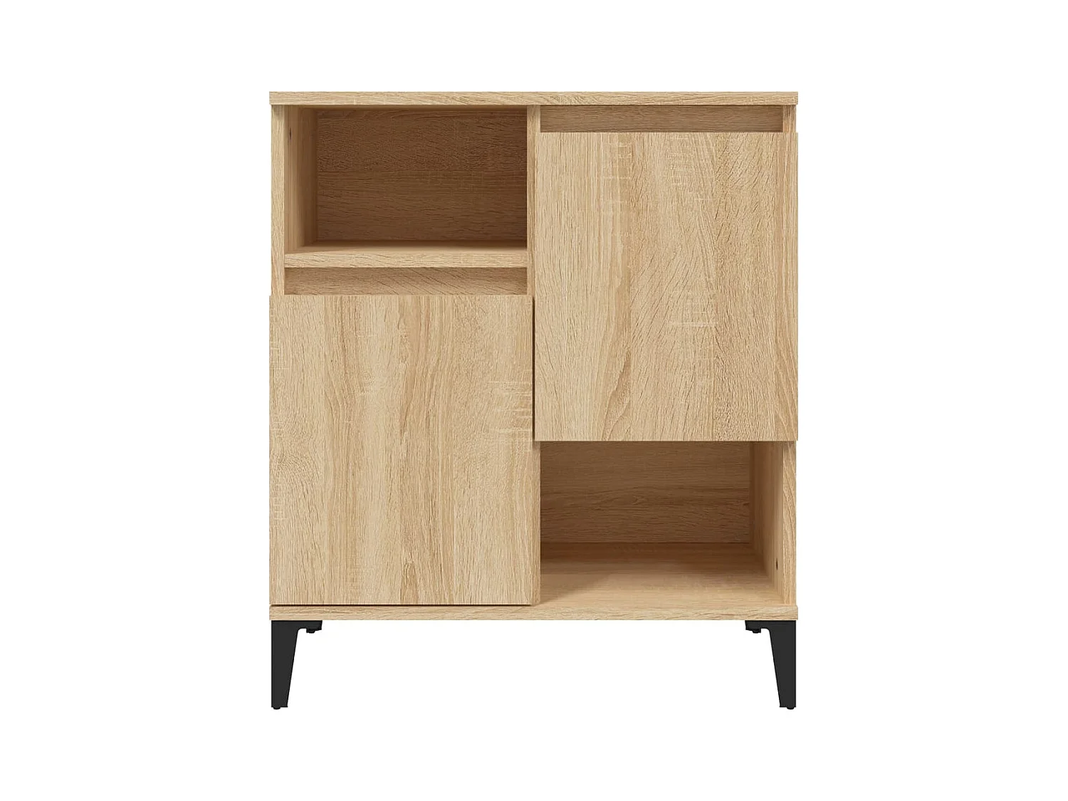 Credenza in rovere Sonoma 60x35x70 cm in legno ingegnerizzato