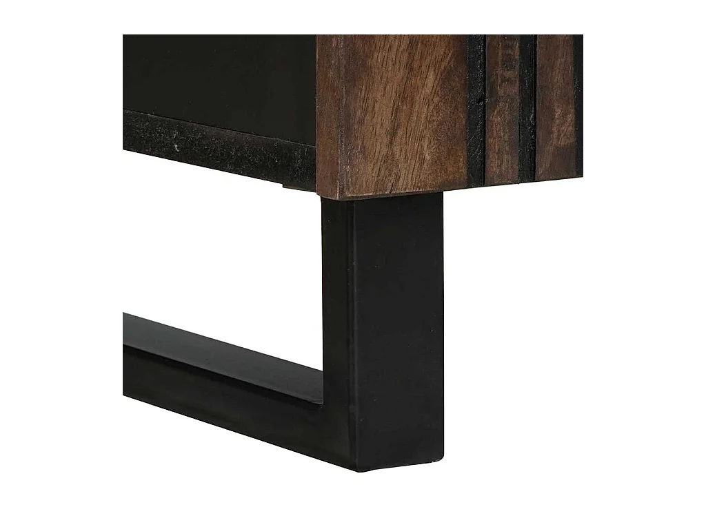 Buffet 60 x 33,5 x 75 cm en bois de mangue massif