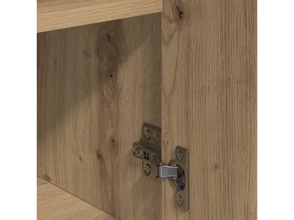 Handgemaakt eikenhouten dressoir 79 x 38 x 80 cm Technisch hout
