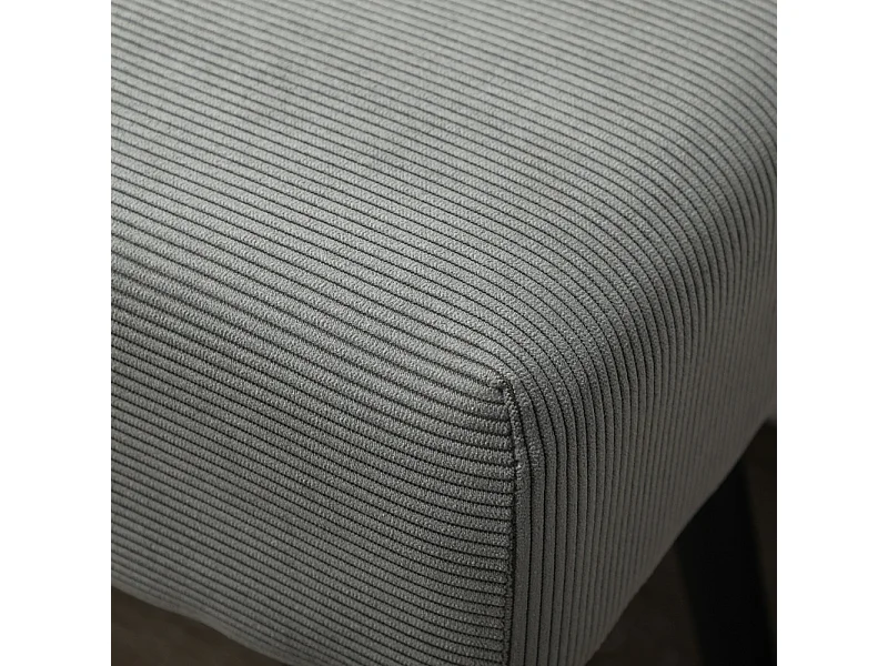 Banc de rangement avec coussin, design moderne, tissu en velours, pieds en métal, beige (100x36x45 cm)