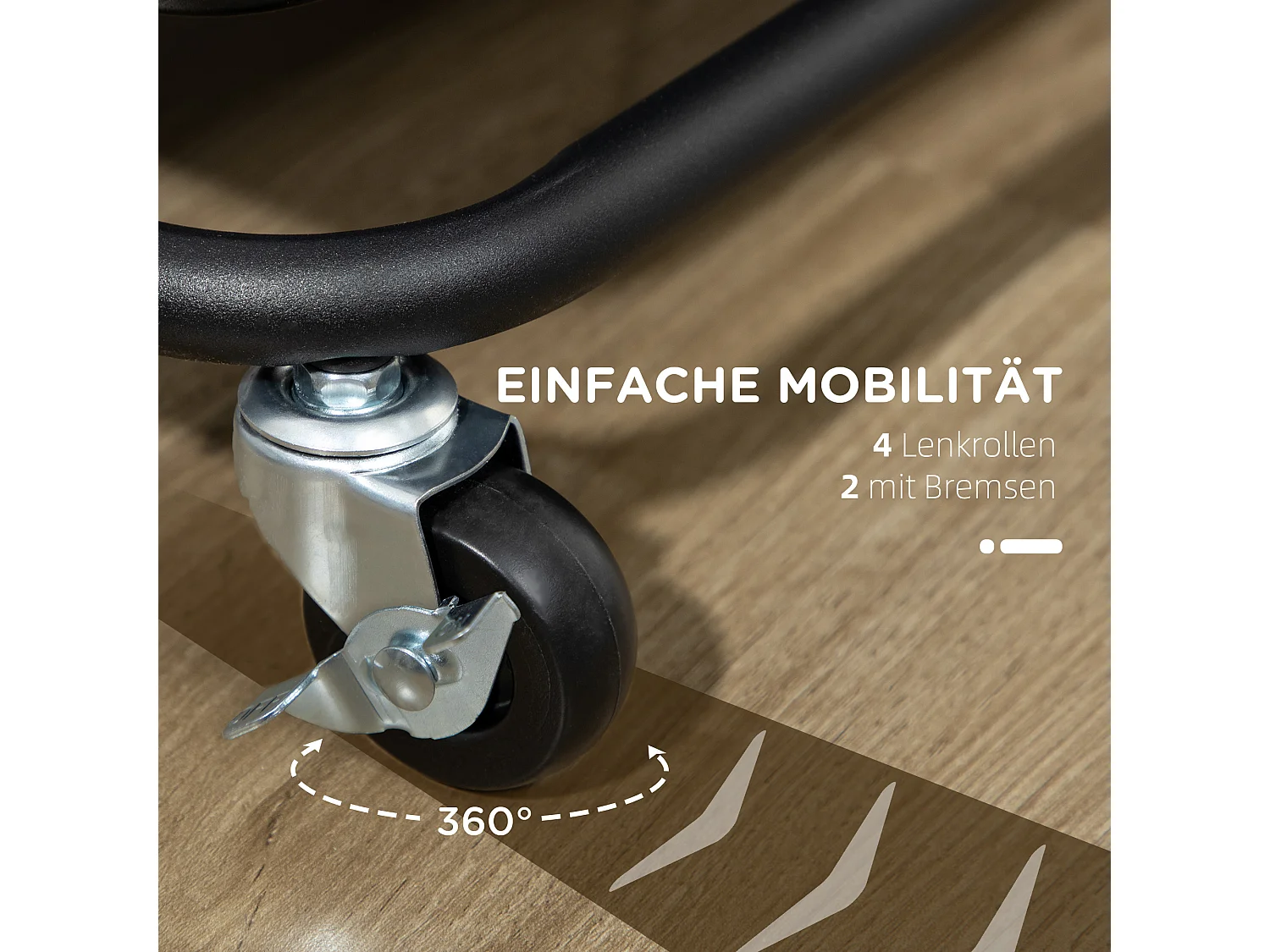 Desserte roulante 3 niveaux avec paniers amovibles, acier noir, flexible et compacte (42x38x86.5cm)