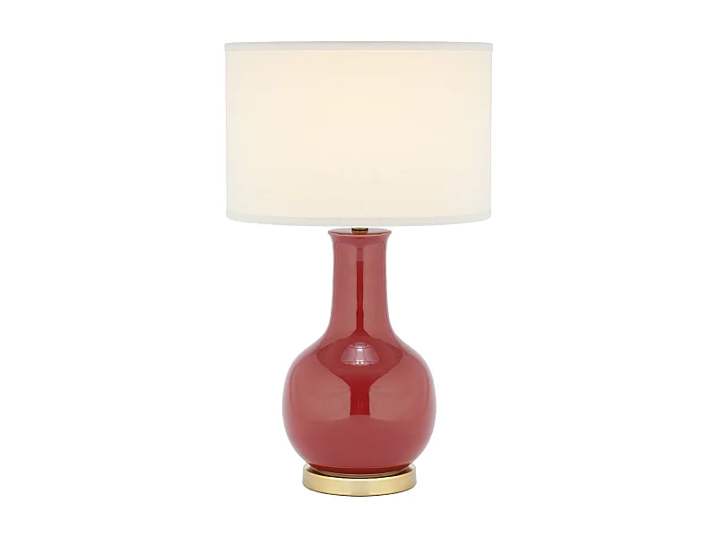 Lampe de table Rouge 38 X 38 X 69.85 cm - Rosemarie