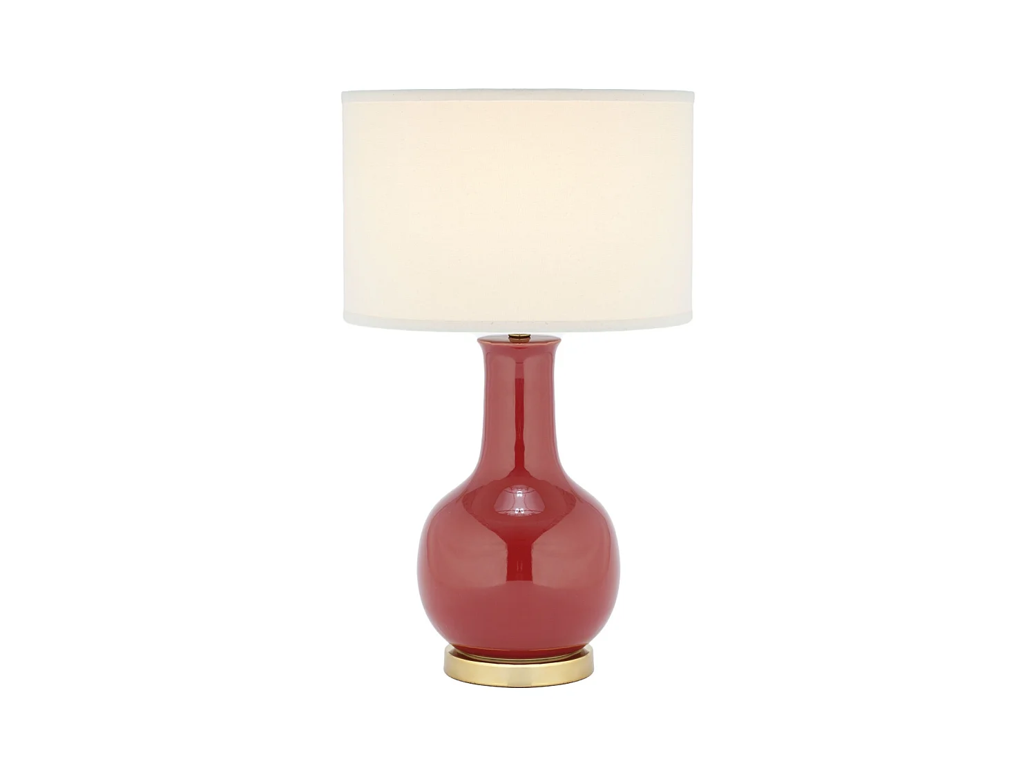 Lampe de table Rouge 38 X 38 X 69.85 cm - Rosemarie