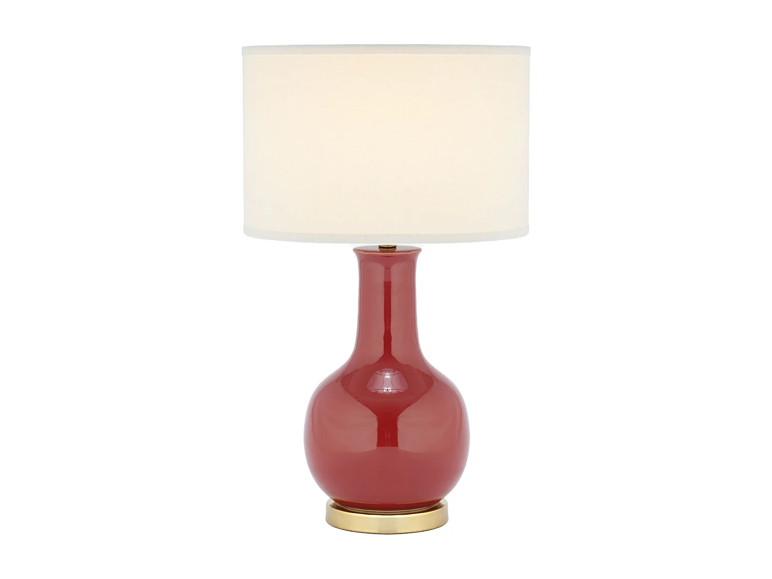 Lampe de table Rouge 38 X 38 X 69.85 cm - Rosemarie