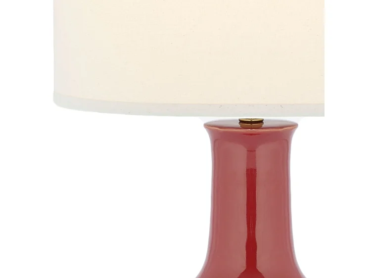 Lampe de table Rouge 38 X 38 X 69.85 cm - Rosemarie
