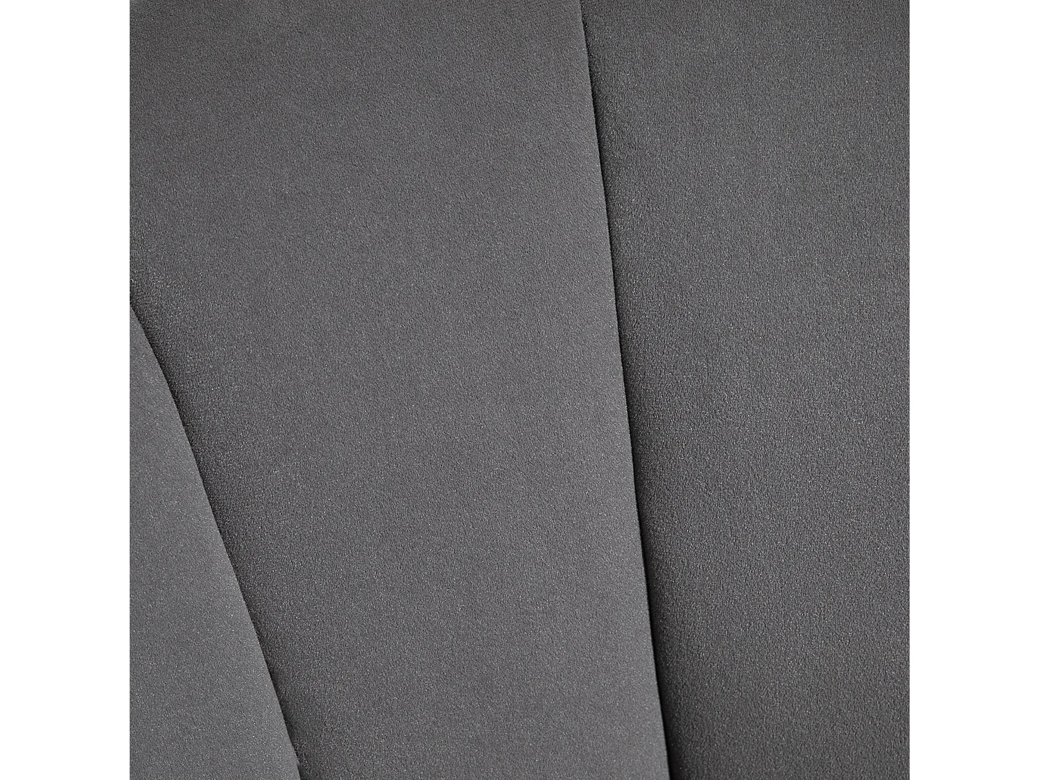 Eetkamerstoel met armleuningen, modern design, polyester, rubberhout, grijs (66x72x79 cm)