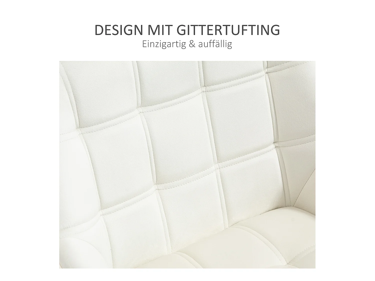 Fauteuil relax avec pieds surélevés, tissu effet velours, pour salon et chambre, crème (67x61.5x71 cm)