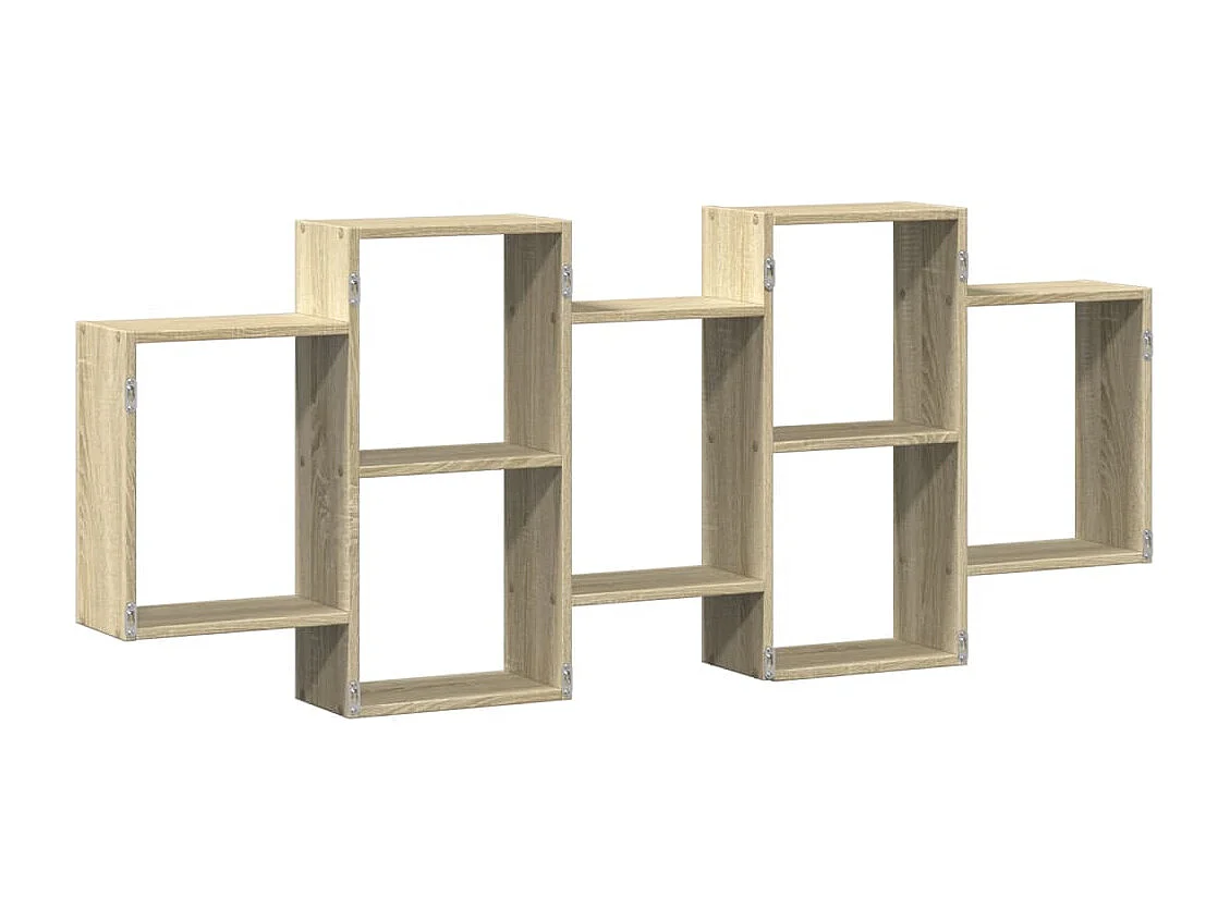 Mensola da parete in rovere Sonoma 159x18x65 cm in legno ingegnerizzato