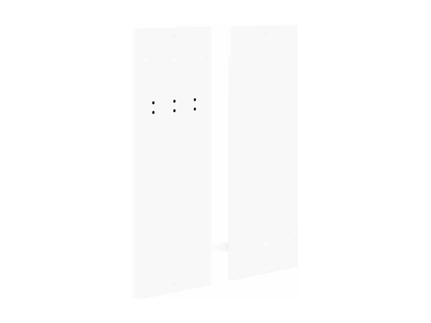 Appendiabiti da parete Bianco 70 x 10 x 90 cm Legno ingegnerizzato