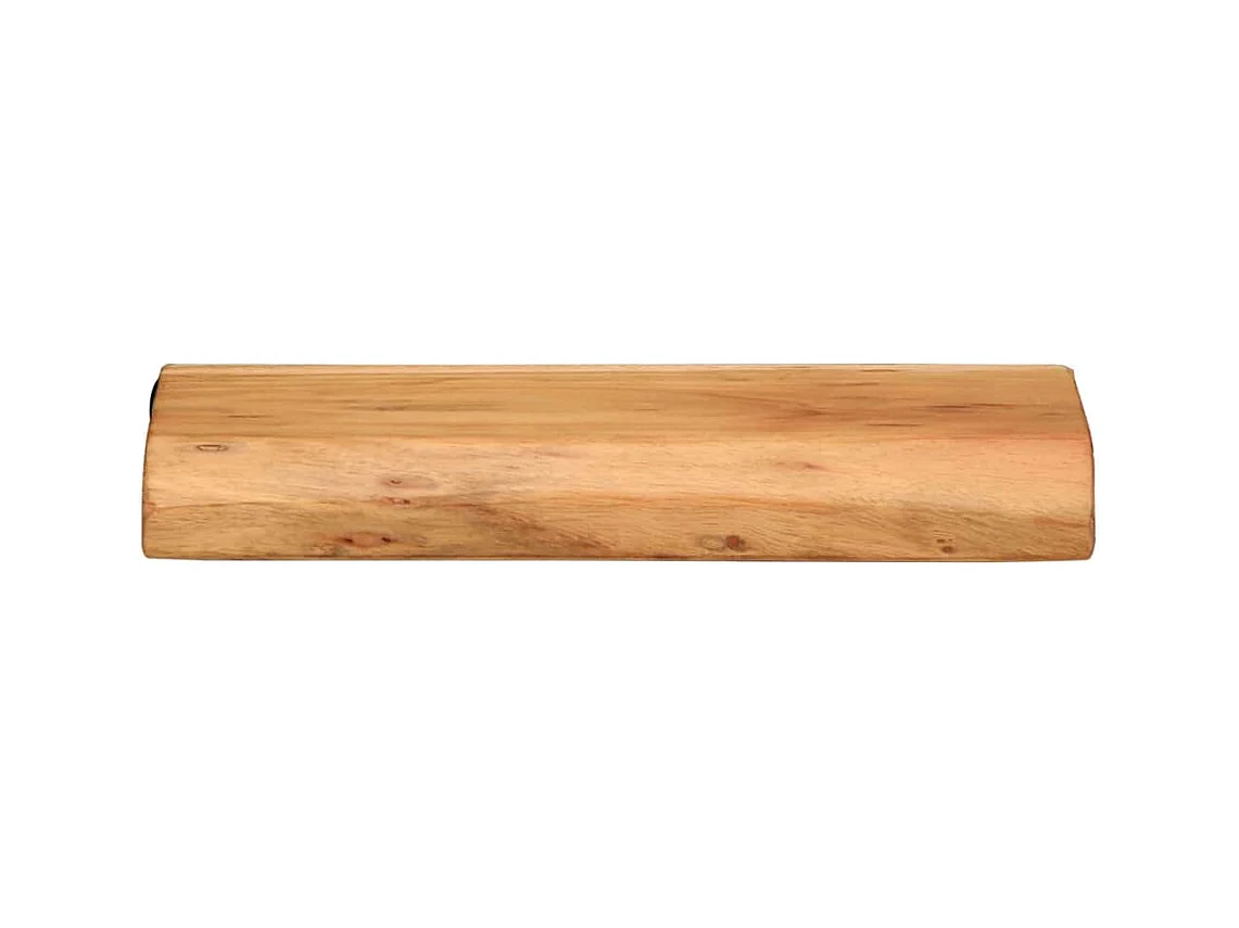 Mensole da parete 2 pezzi 30x20x3,5 cm in legno massello di acacia