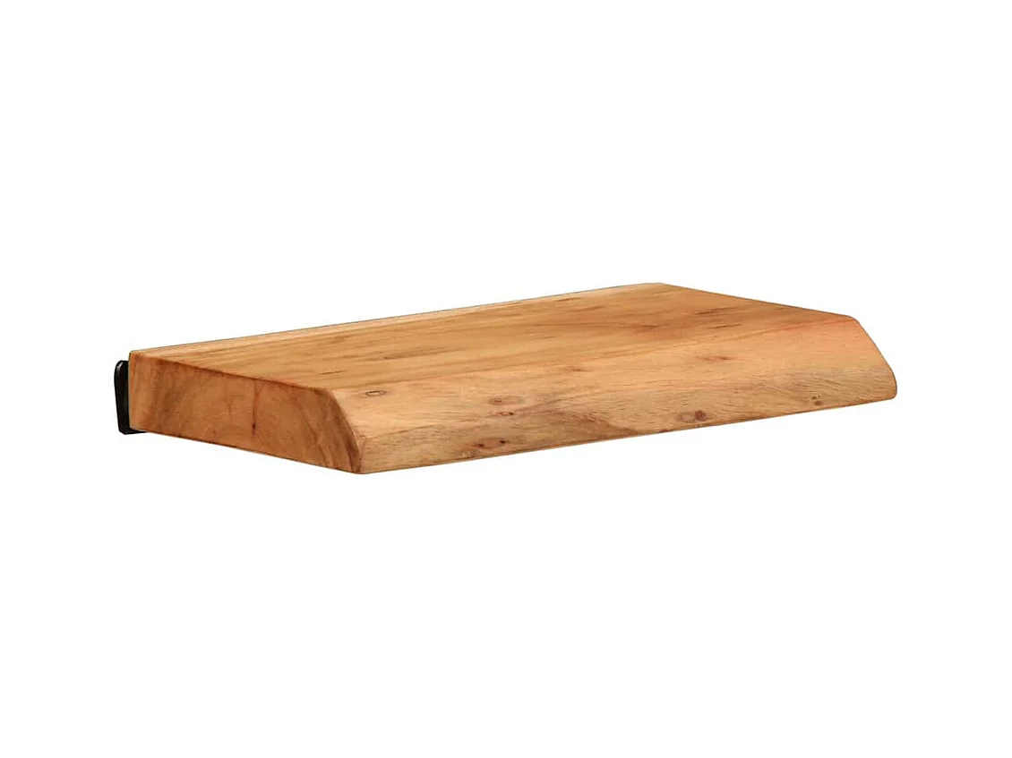 Wandplanken 2 stuks 30x20x3,5cm massief acaciahout