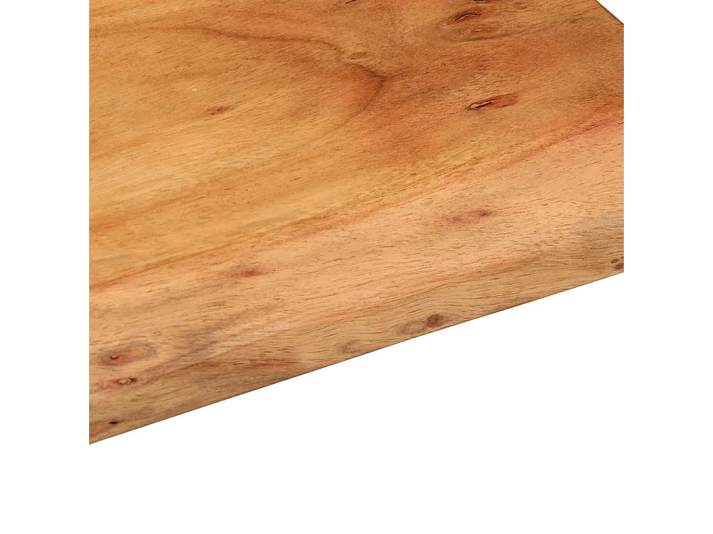 Étagères murales 2 pcs 30x20x3,5 cm bois massif d'acacia