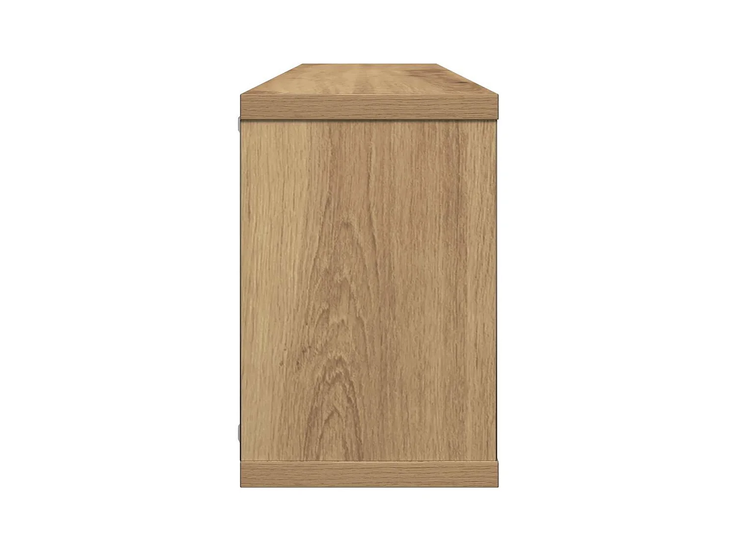 Étagères cube murales 2 pcs chêne artisanal 60x15x23 cm