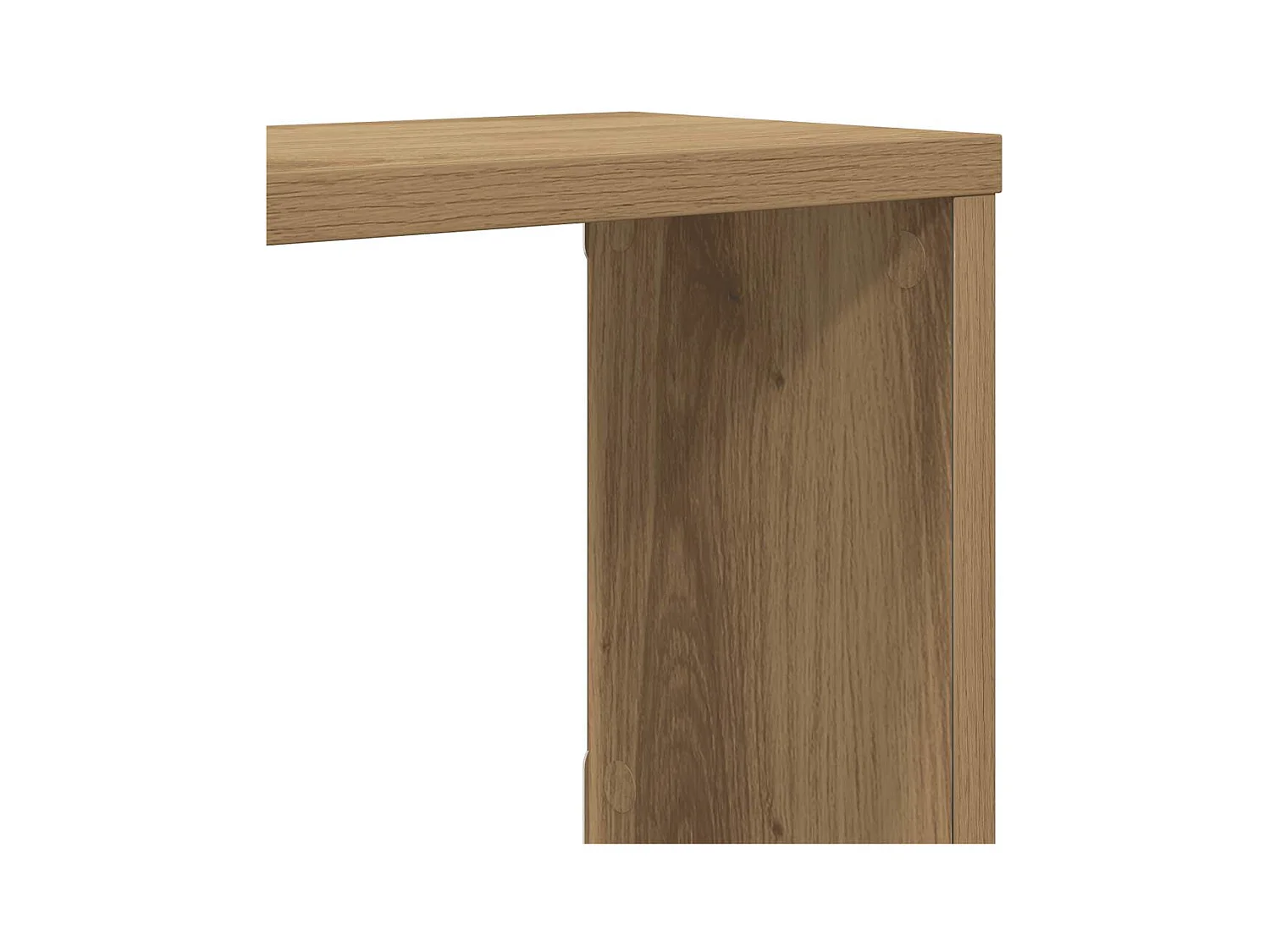 Étagères cube murales 2 pcs chêne artisanal 60x15x23 cm