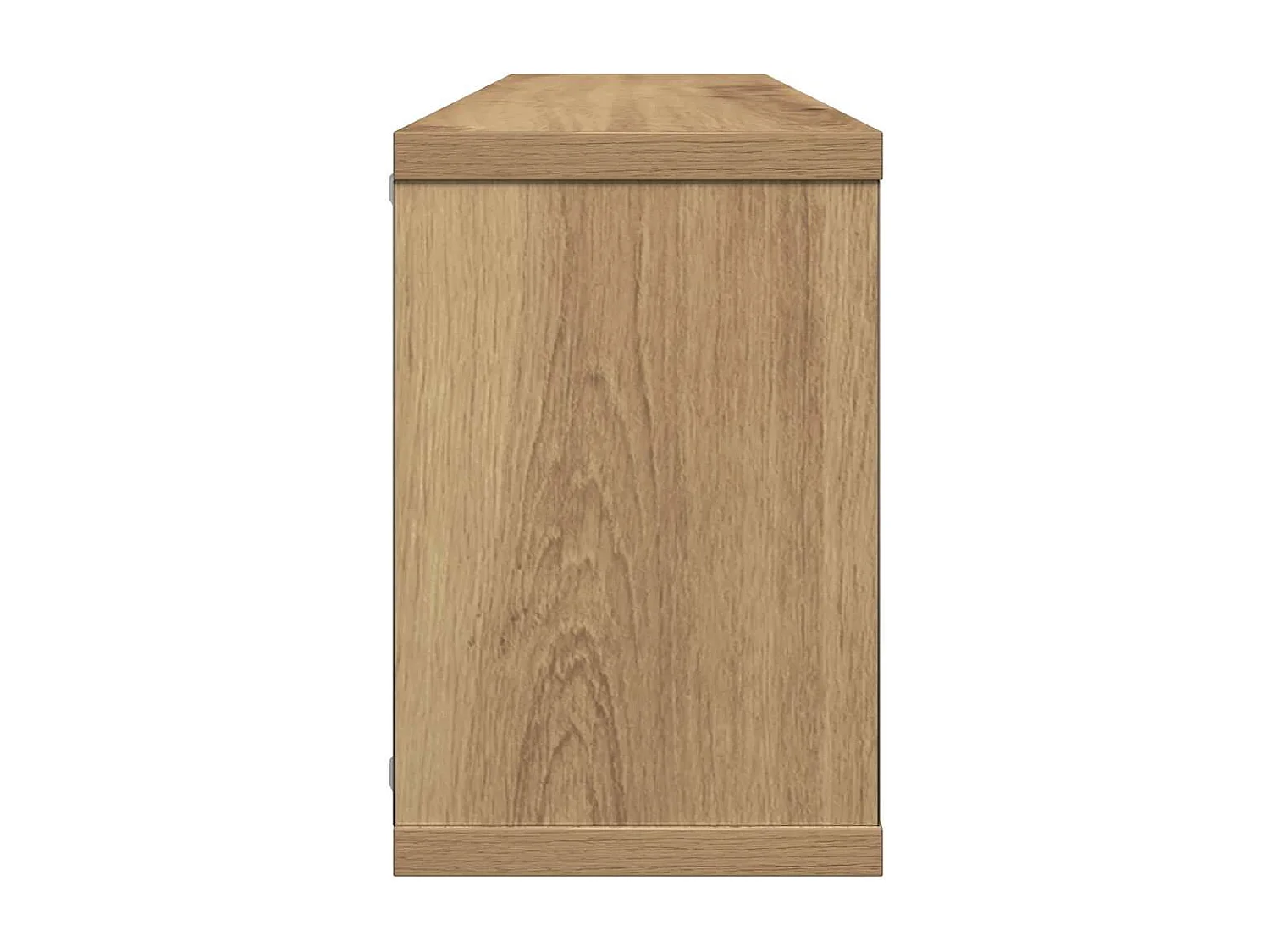 Étagères cube murales 2 pcs chêne artisanal 60x15x23 cm