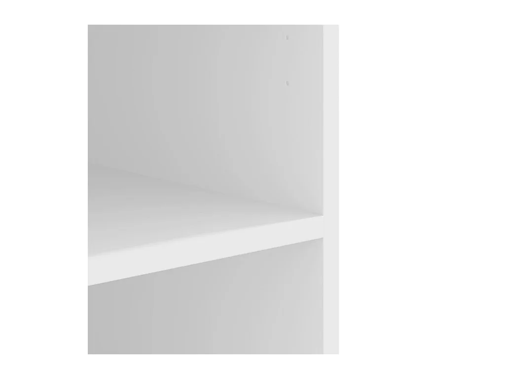 Weißer Wandschrank 75x35x60 cm Holzwerkstoff