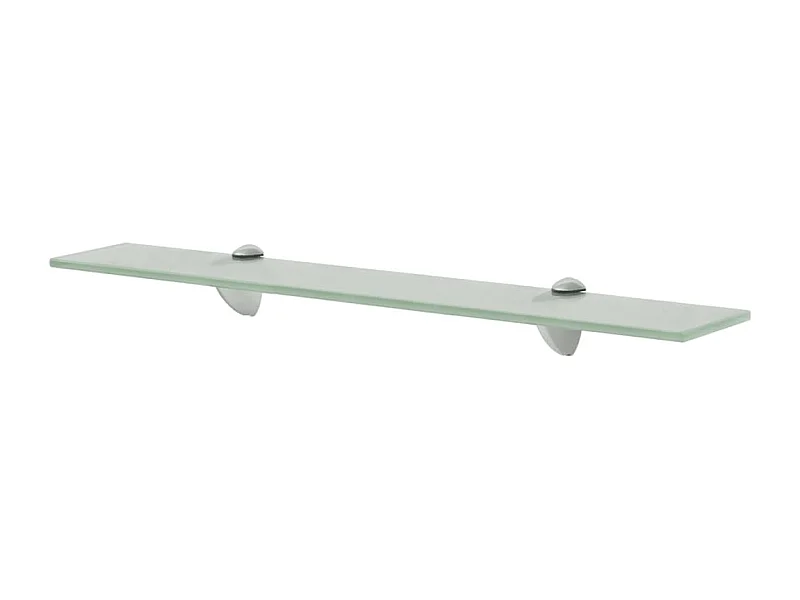 Mensola da parete in vetro 60 x 10 cm 8 mm