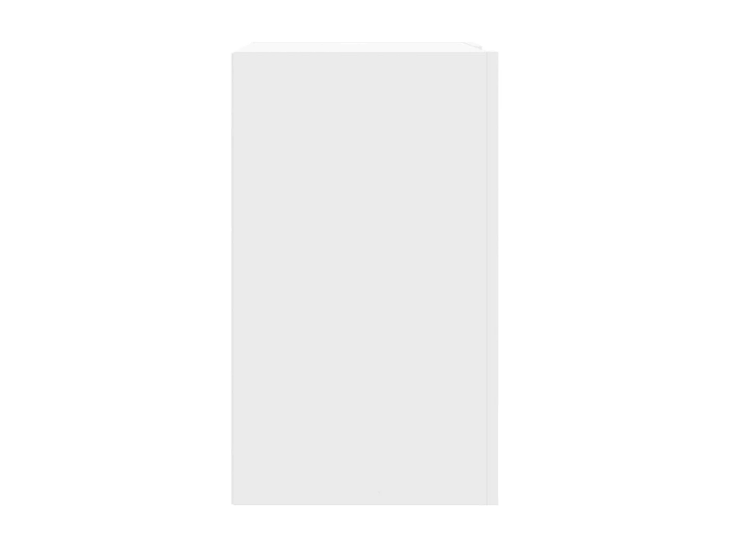 Armario de pared blanco 75x35x60 cm madera de ingeniería