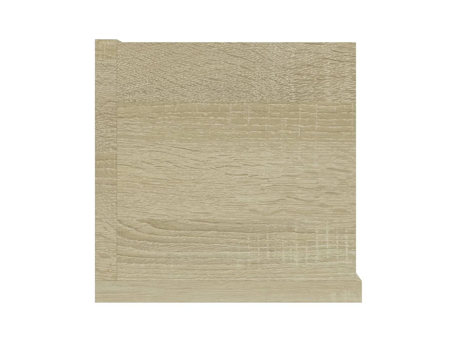 Étagère murale à CD Chêne sonoma 100x18x18 cm Bois d'ingénierie