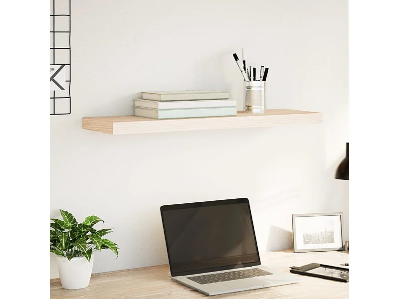 Étagère flottante 80x23,5x4 cm bois d'ingénierie