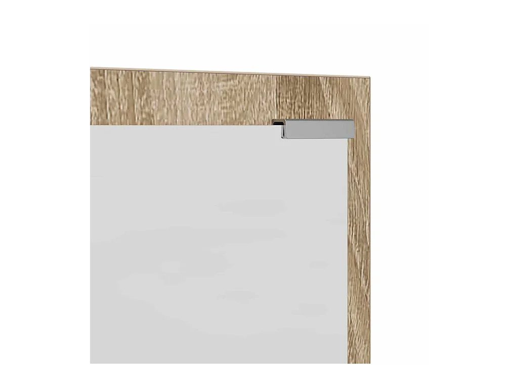 Appendiabiti da parete in rovere Sonoma 100 x 10 x 100 cm