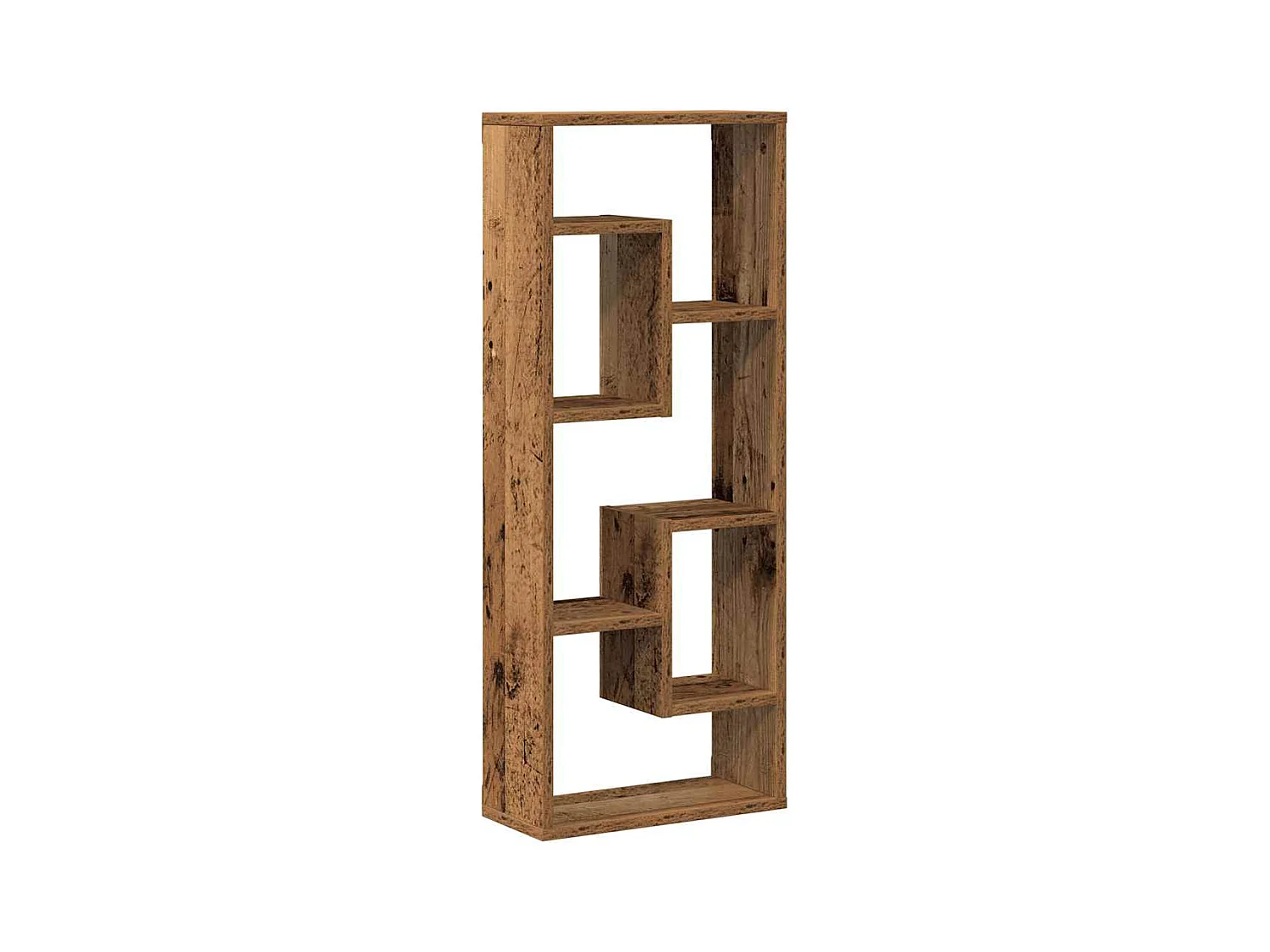 Étagère murale en bois ancien 36 x 16 x 90 cm Bois d'ingénierie