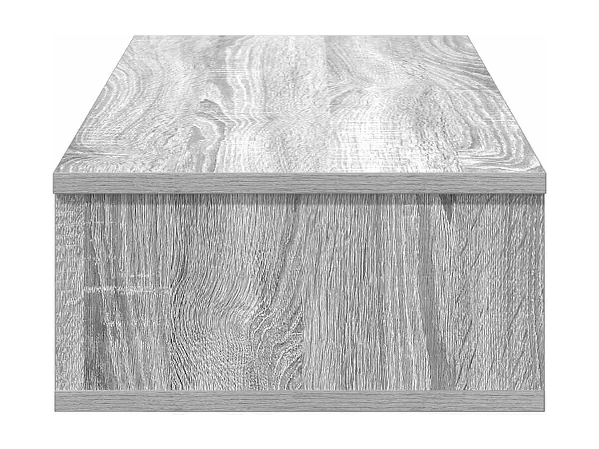 Étagère murale avec tiroirs sonoma gris bois d'ingénierie