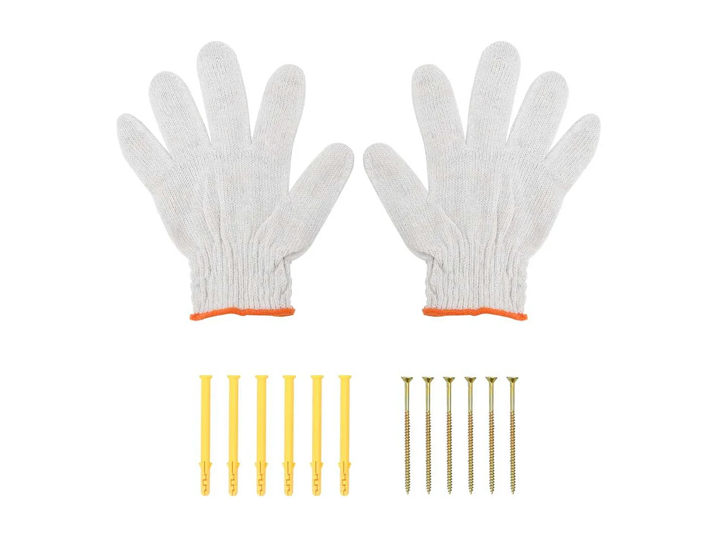 Estantes de pared de 3 piezas de acero inoxidable plateado