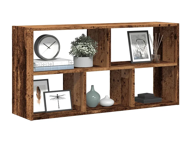 Étagère murale vieux bois 100x25x50 cm bois d'ingénierie