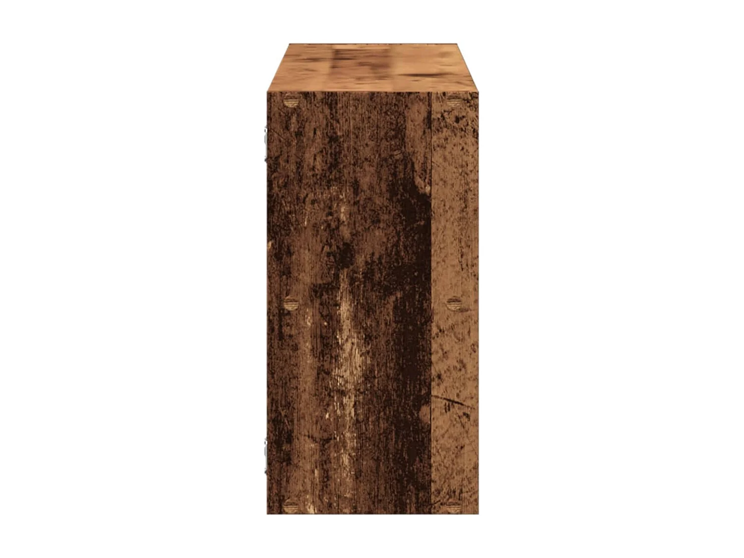 Estante de pared madera vieja 100x25x50 cm madera de ingeniería