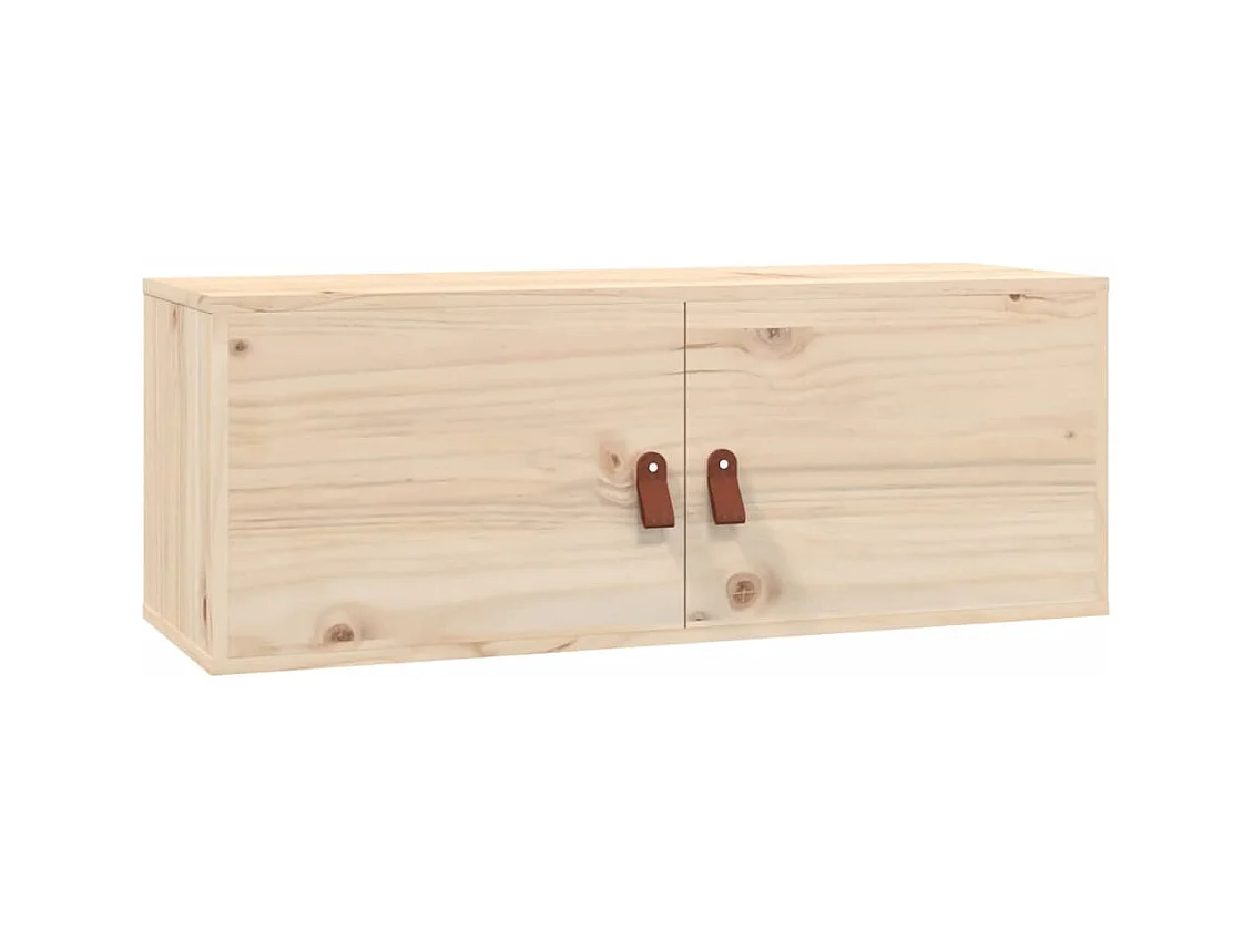 Armoire murale 80x30x30 cm Bois de pin massif
