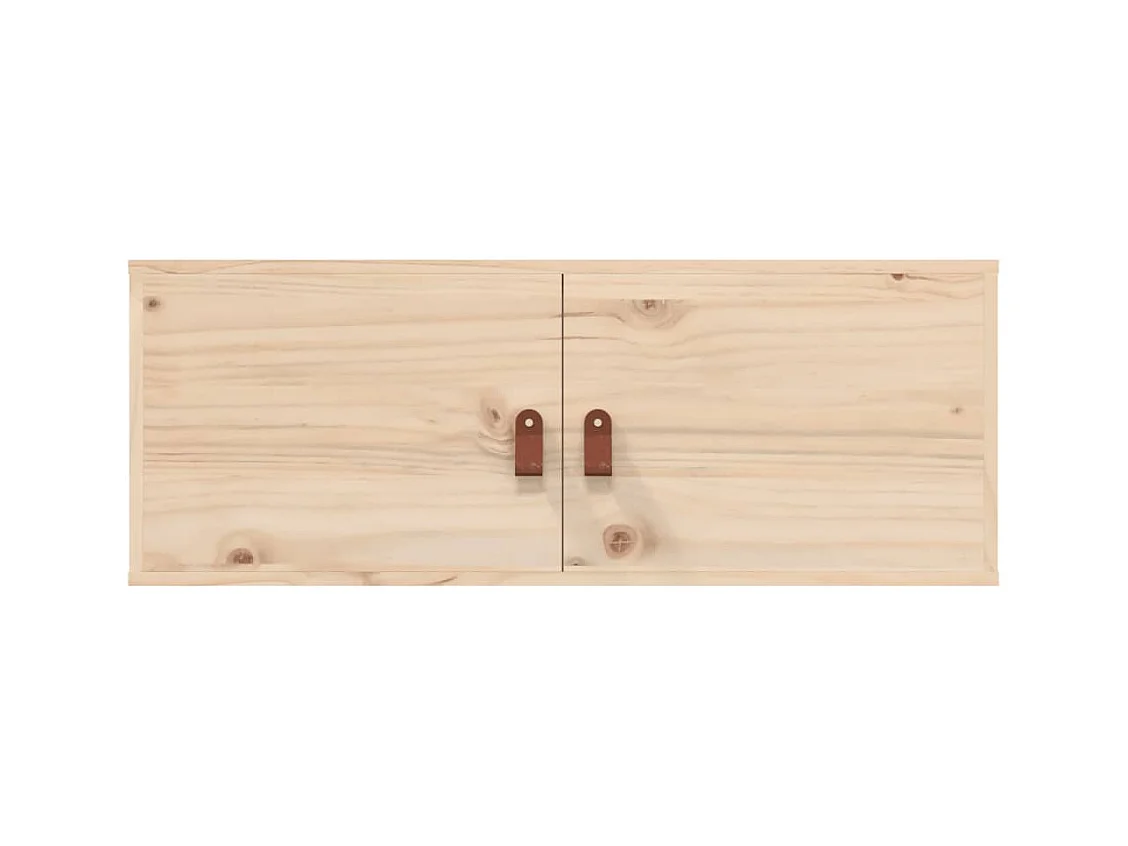 Armoire murale 80x30x30 cm Bois de pin massif