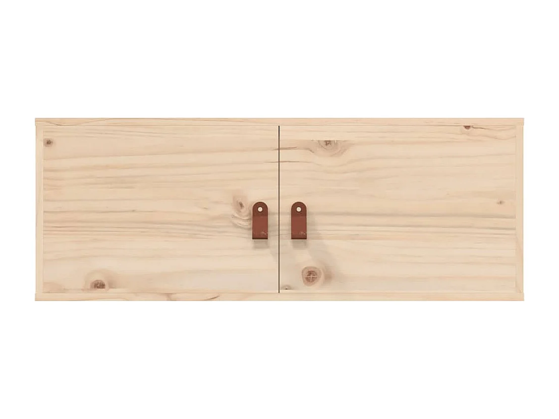 Armoire murale 80x30x30 cm Bois de pin massif