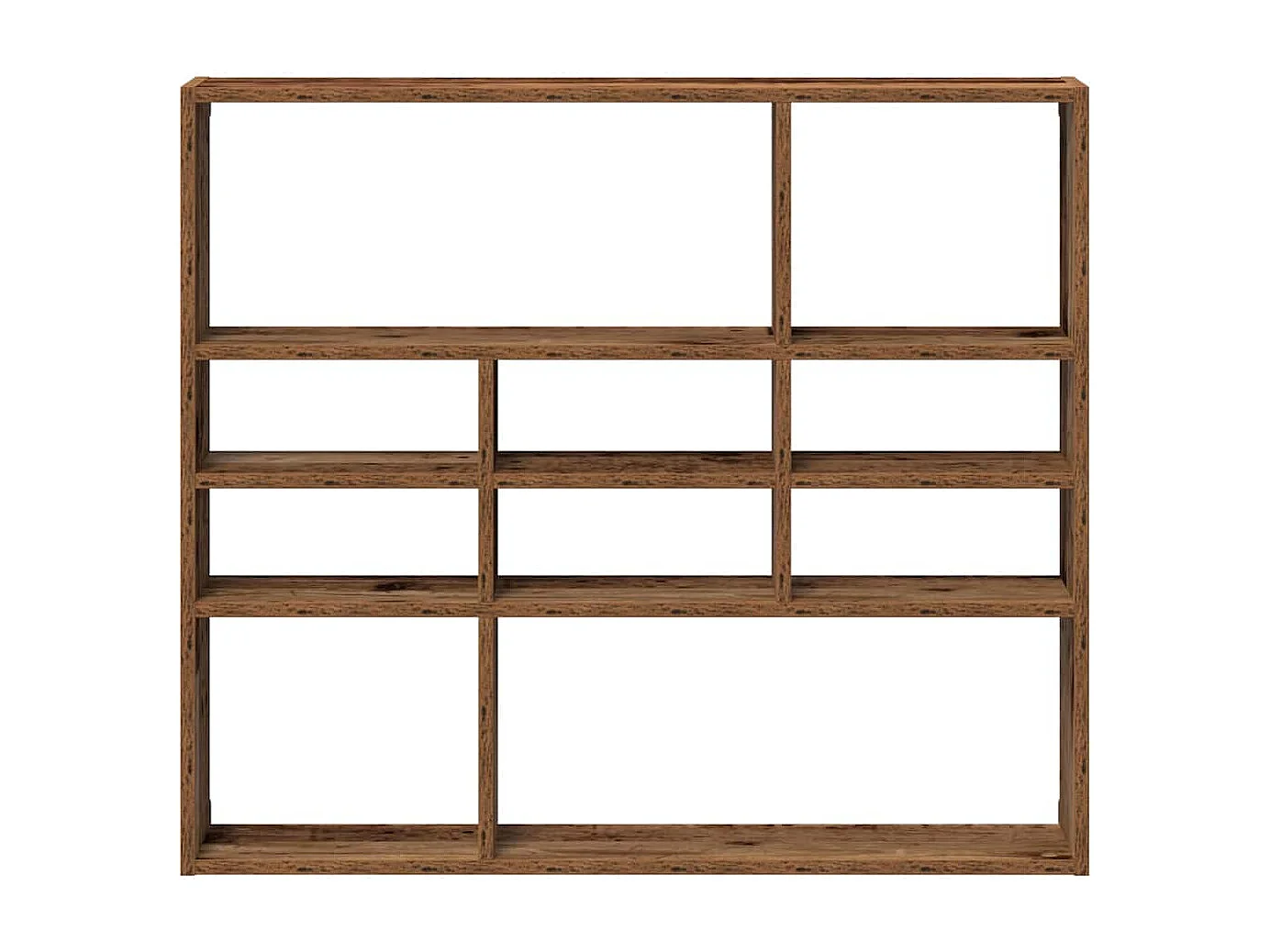 Étagère murale vieux bois 90x16x78 cm bois d'ingénierie