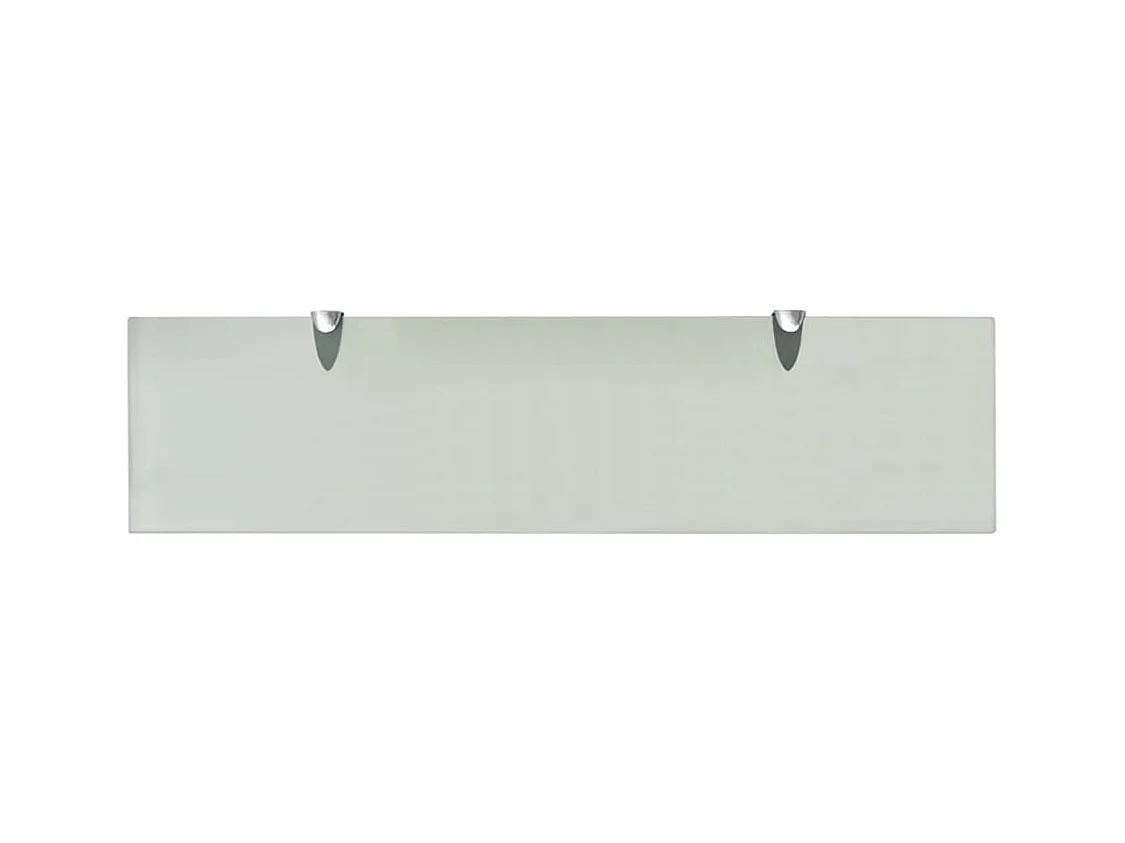 Estante de pared de cristal 80x20 cm 8 mm
