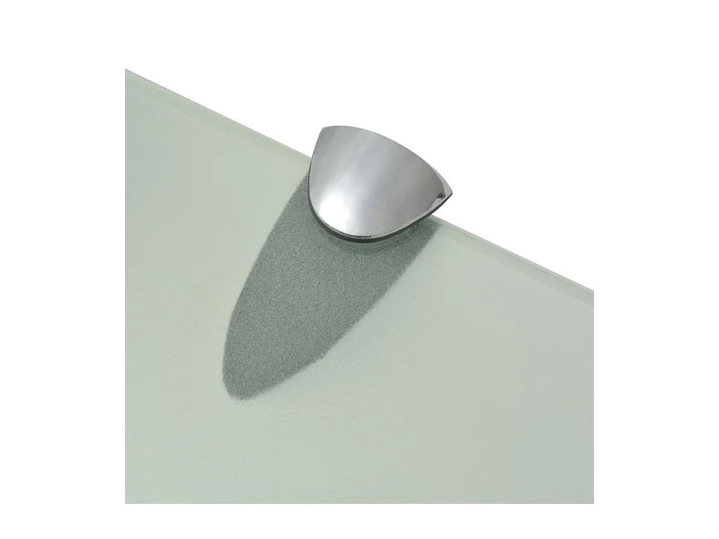 Estante de pared de cristal 80x20 cm 8 mm