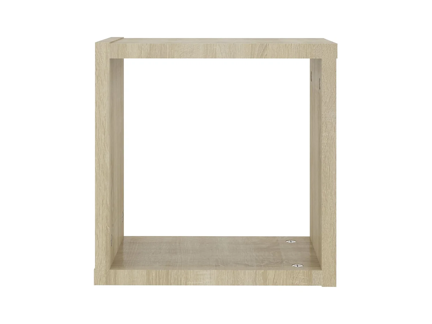 Mensole a cubo da parete 2 pezzi in rovere sonoma 30x15x30 cm