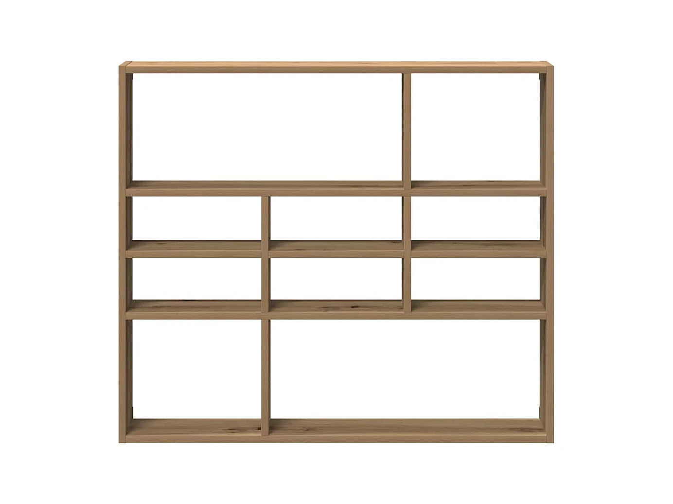 Étagère murale chêne artisanal 90x16x78 cm bois d'ingénierie