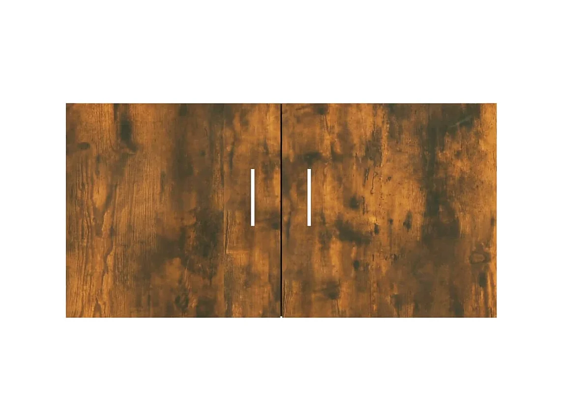 Armoire murale Chêne fumé 80x39x40 cm Bois d'ingénierie