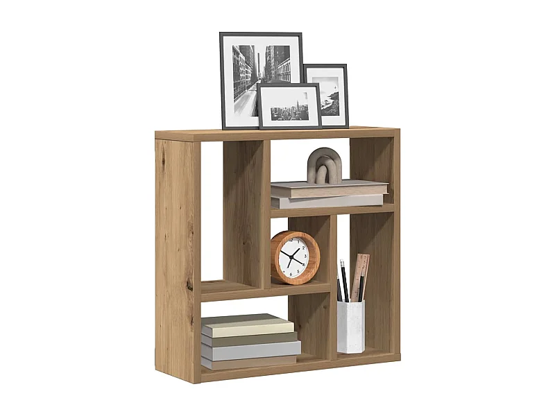 Étagère murale chêne artisanal 45x16x45 cm bois d'ingénierie