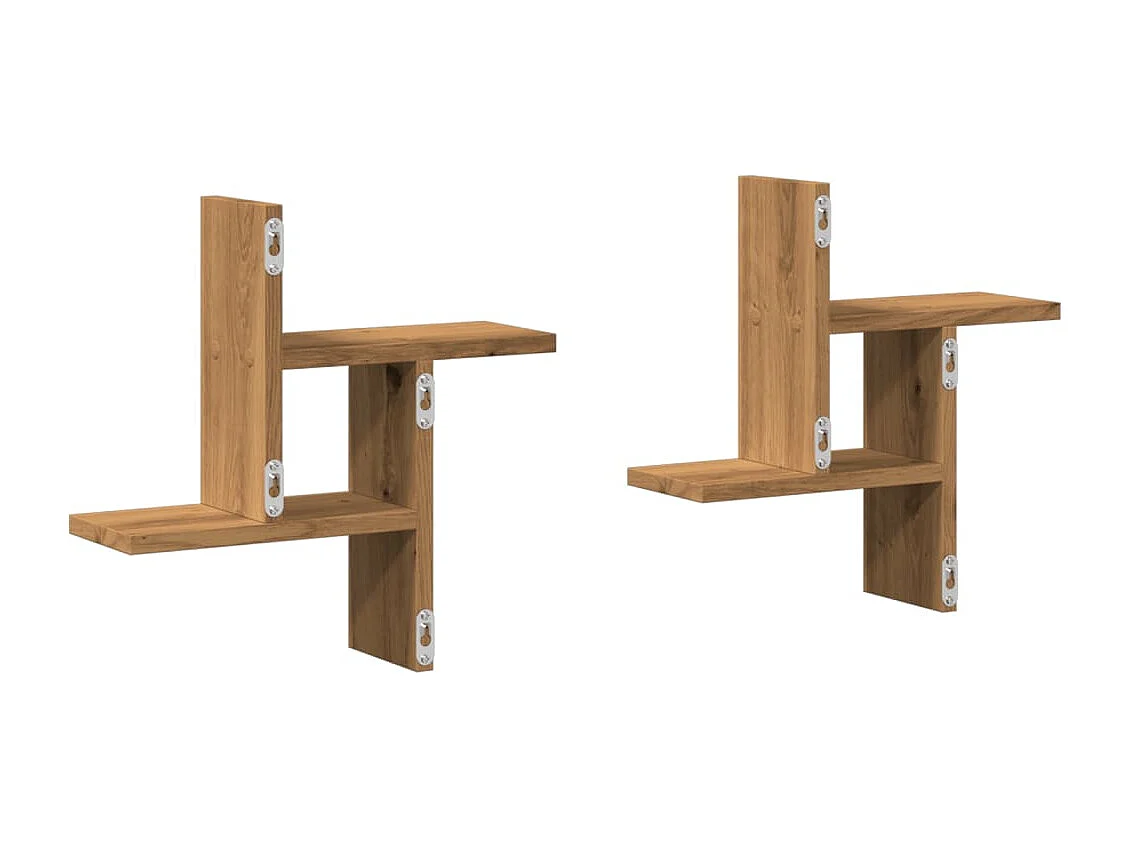 stuks wandplanken handgemaakt eikenhout