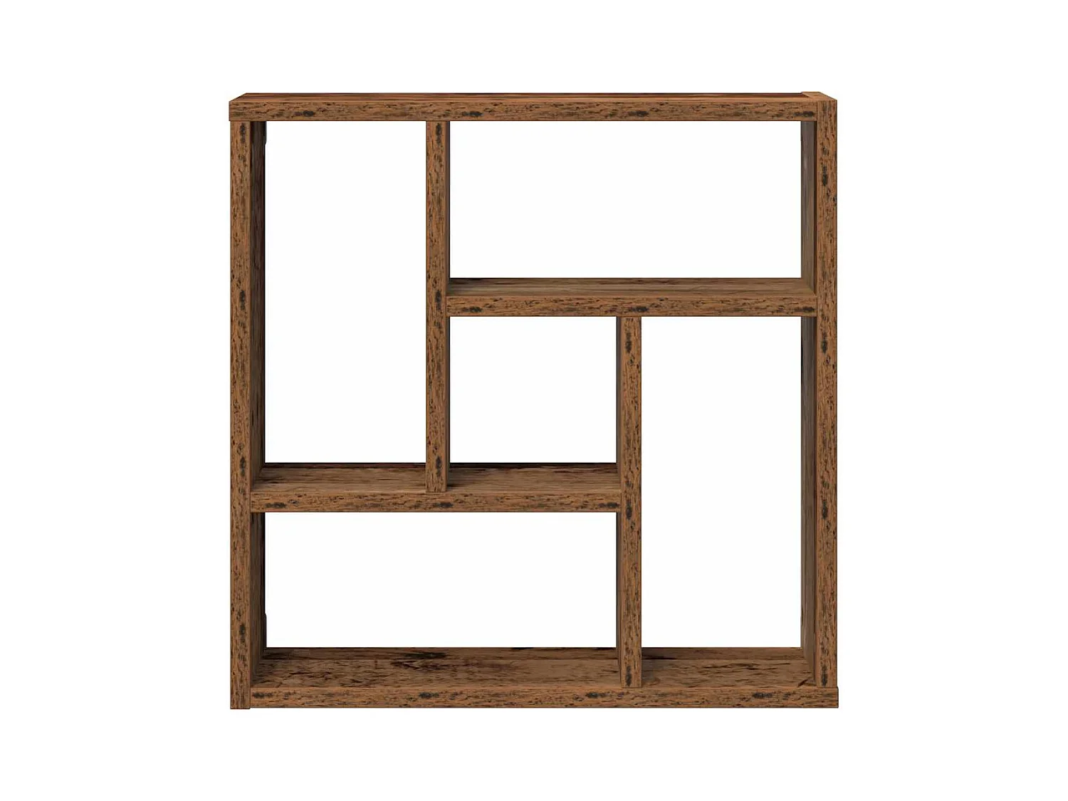 Étagère murale vieux bois 45x16x45 cm bois d'ingénierie