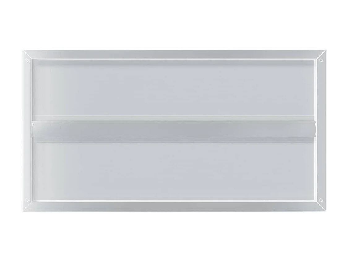 Estantes de pared 2 uds 75x40x3 cm acero inoxidable plateado