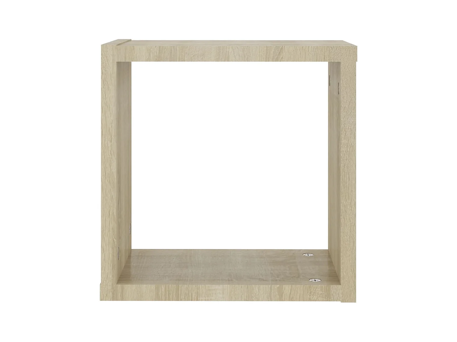 Mensole a cubo da parete 4 pezzi Rovere Sonoma 30x15x30 cm